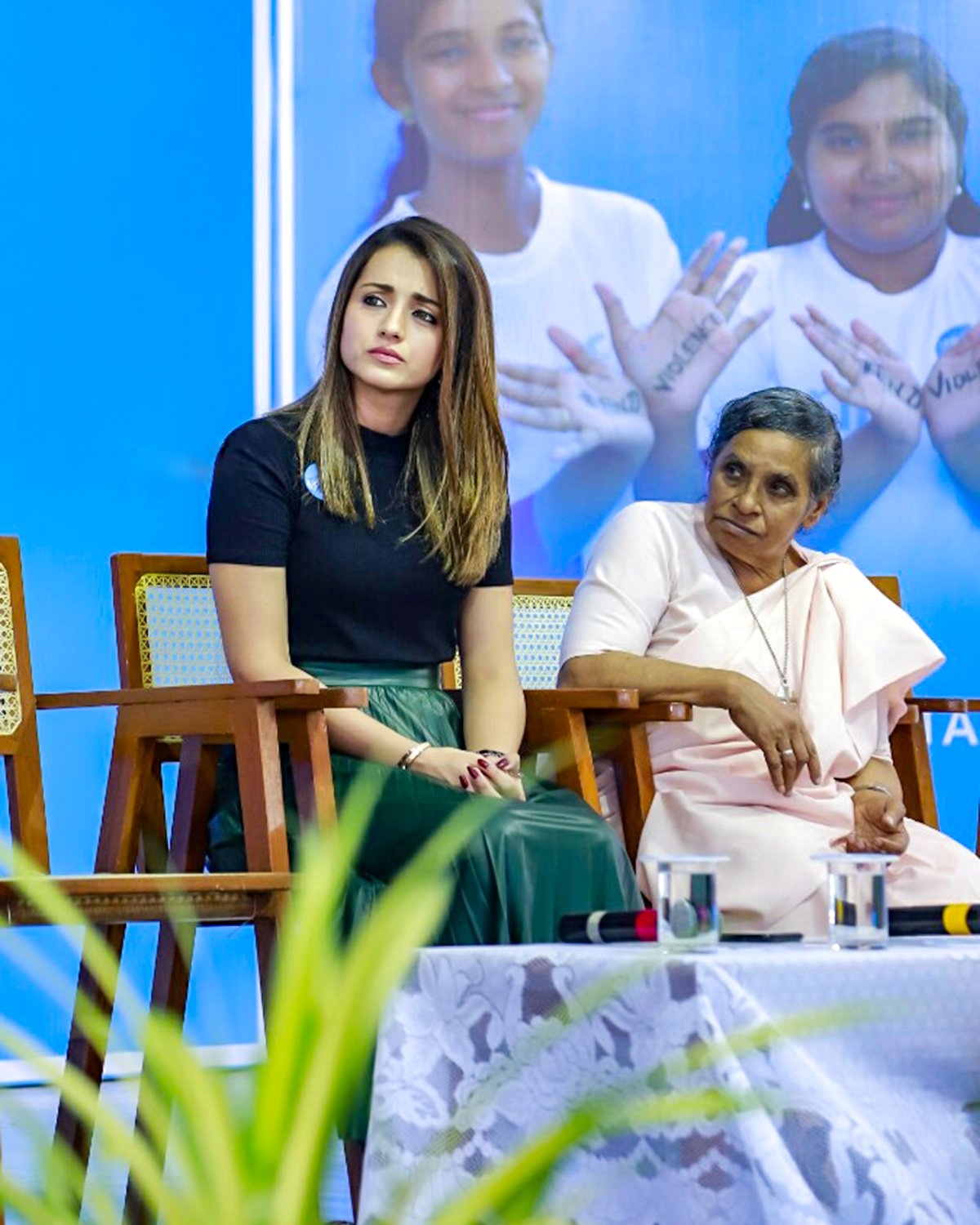 Trisha Latest Stills During UNICEF Interaction In Chennai