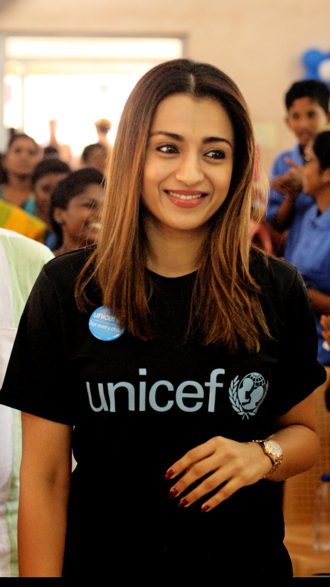 Trisha Looking Dapper At UNICEF Press Meet In Egmore Chennai Set 1