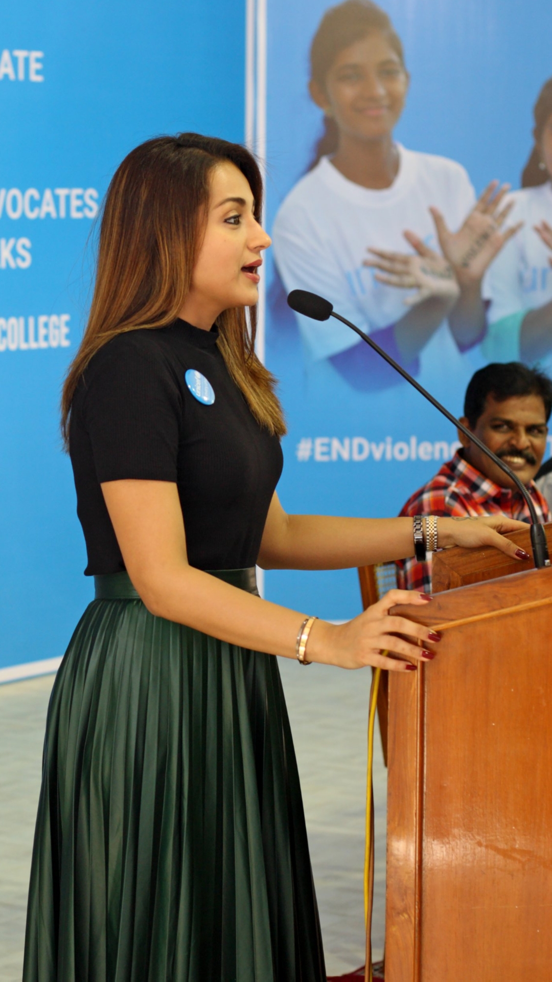 Trisha Looking Dapper At UNICEF Press Meet In Egmore Chennai Set 2