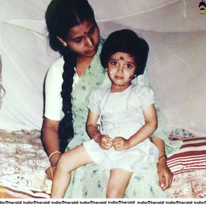 TV Actress Swetha Changappa Family Unseen Photos Set 2