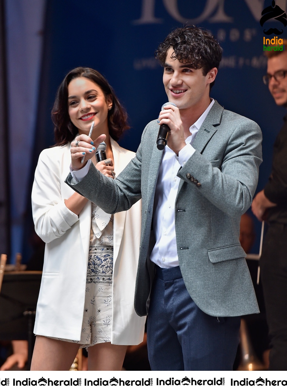 Vanessa Hudgens at Stars in the Alley Open Concert