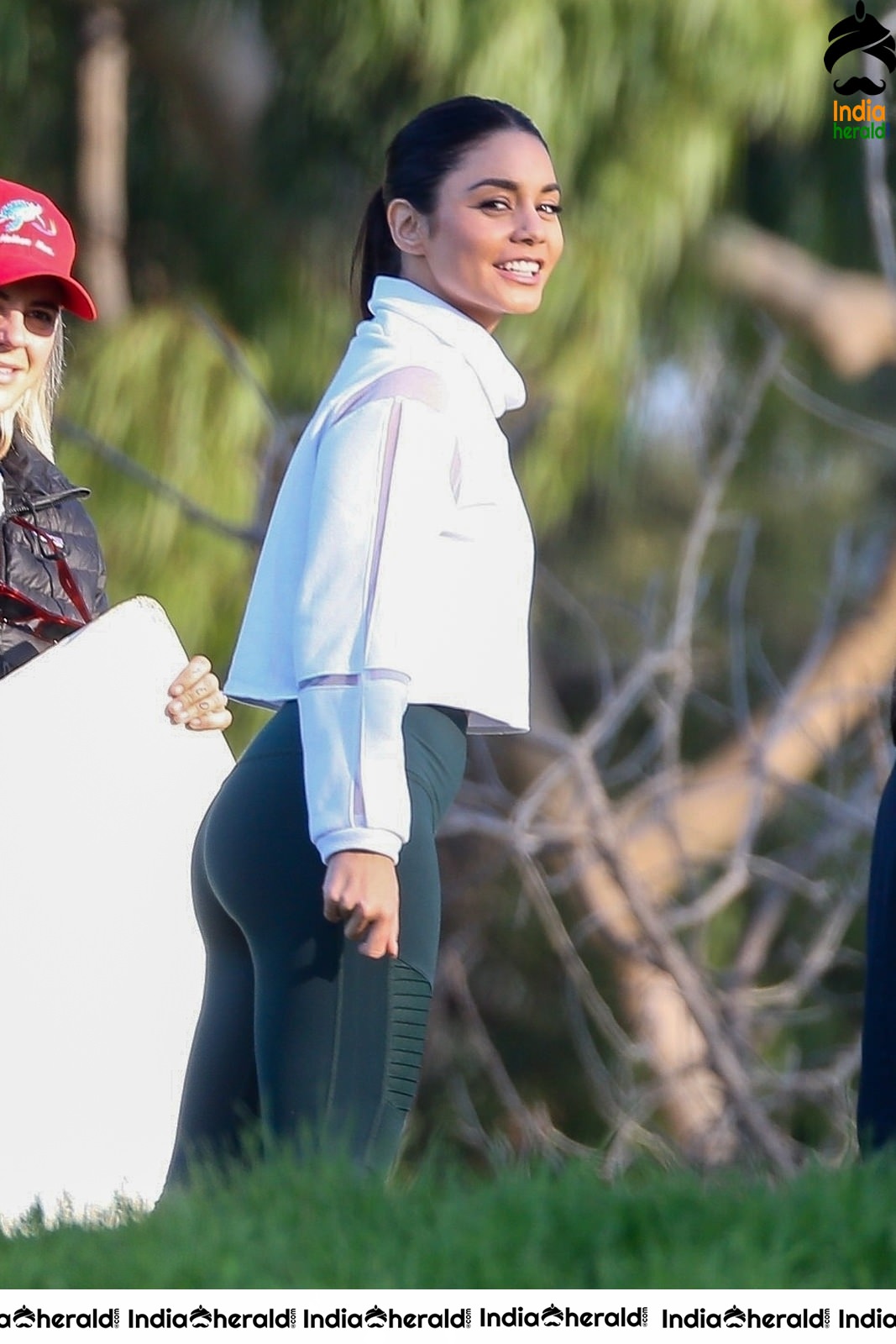 Vanessa Hudgens Filming a Sportswear Ad in Los Angeles Set 1