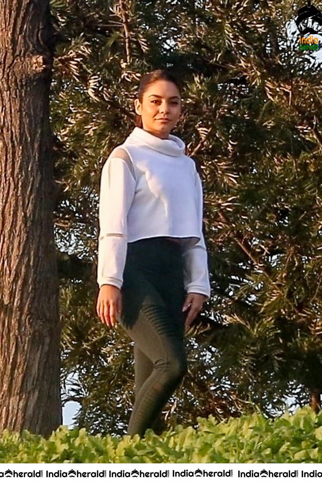 Vanessa Hudgens Filming a Sportswear Ad in Los Angeles Set 1