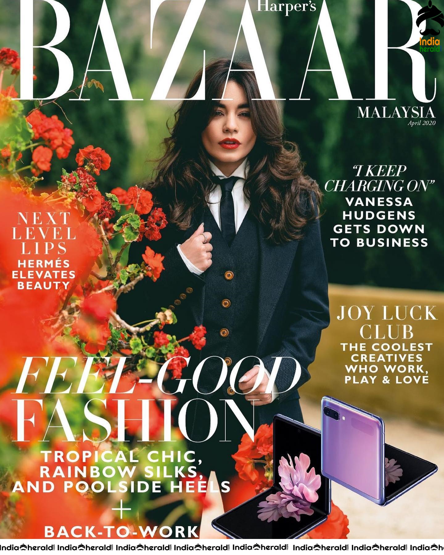 Vanessa Hudgens Hot Photoshoot for Harpers Bazaar Magazine April 2020 edition