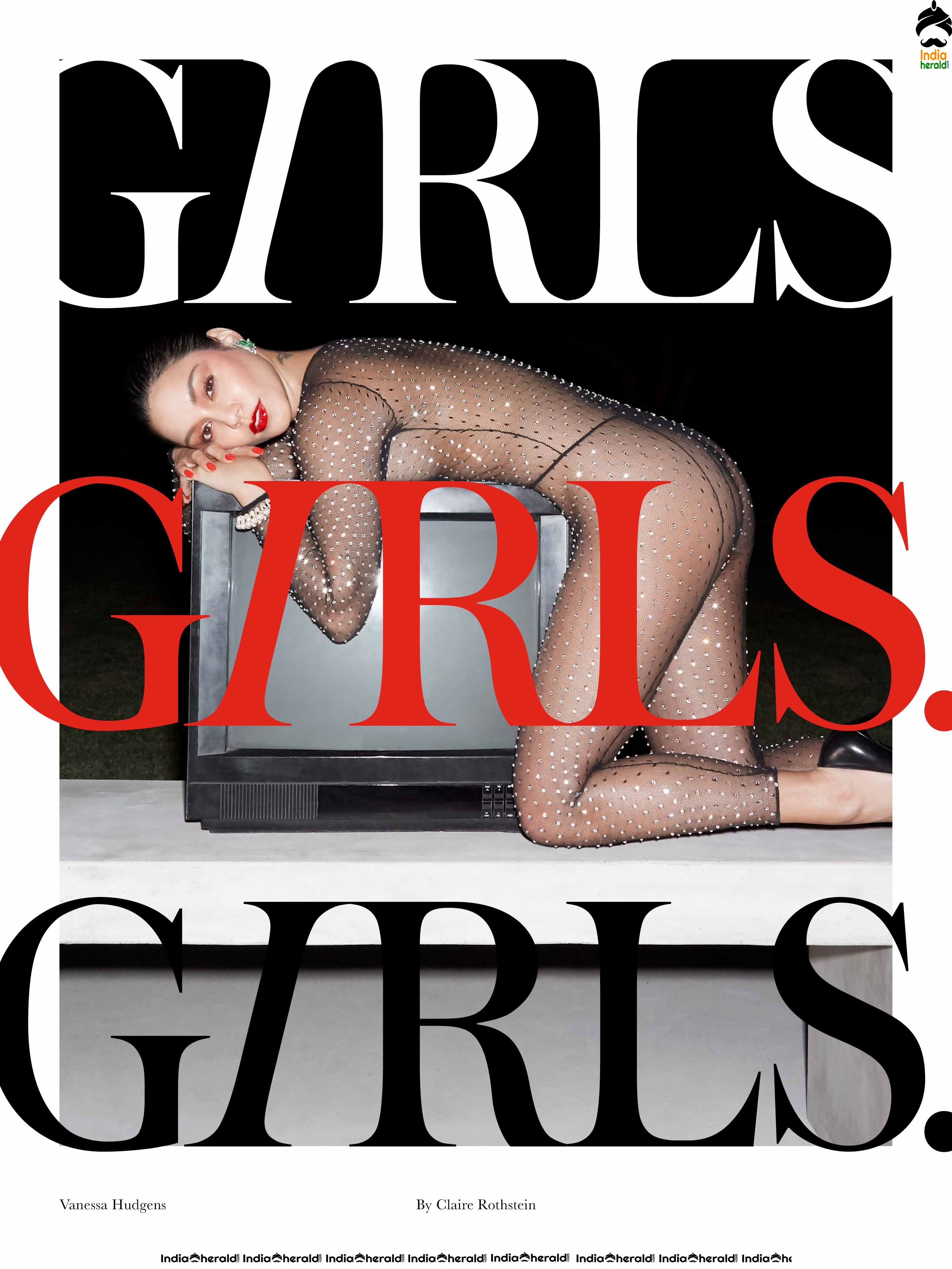Vanessa Hudgens Hottest Exposing Photoshoot for Girls Girls Girls Magazine
