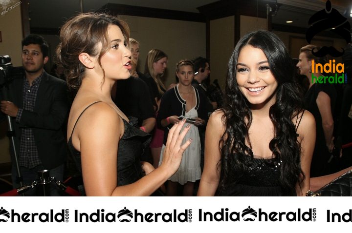 Vanessa Hudgens is all smiles as she receives Women of the Year Award
