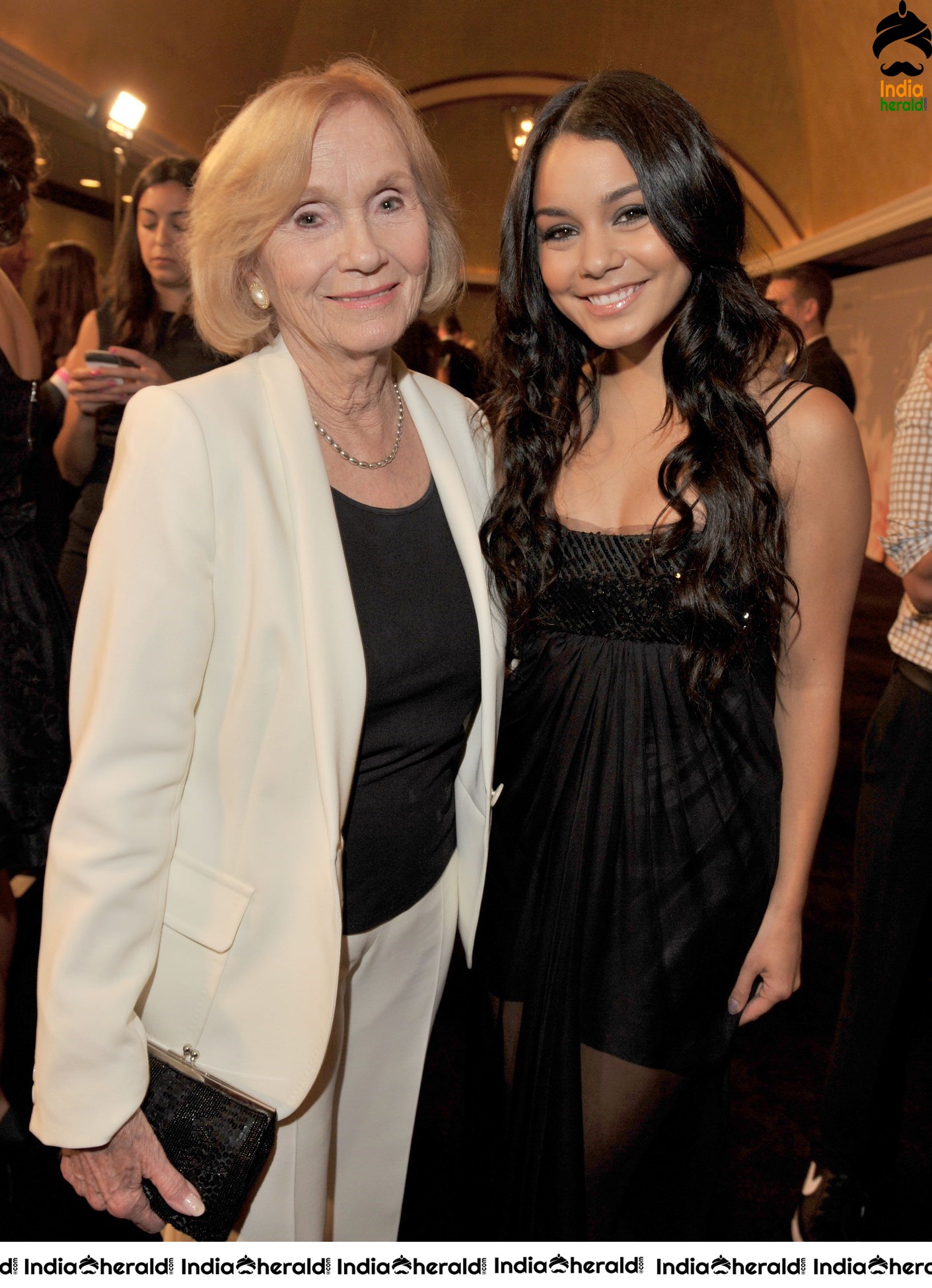 Vanessa Hudgens Looking Cute at Crystal Lucy Awards