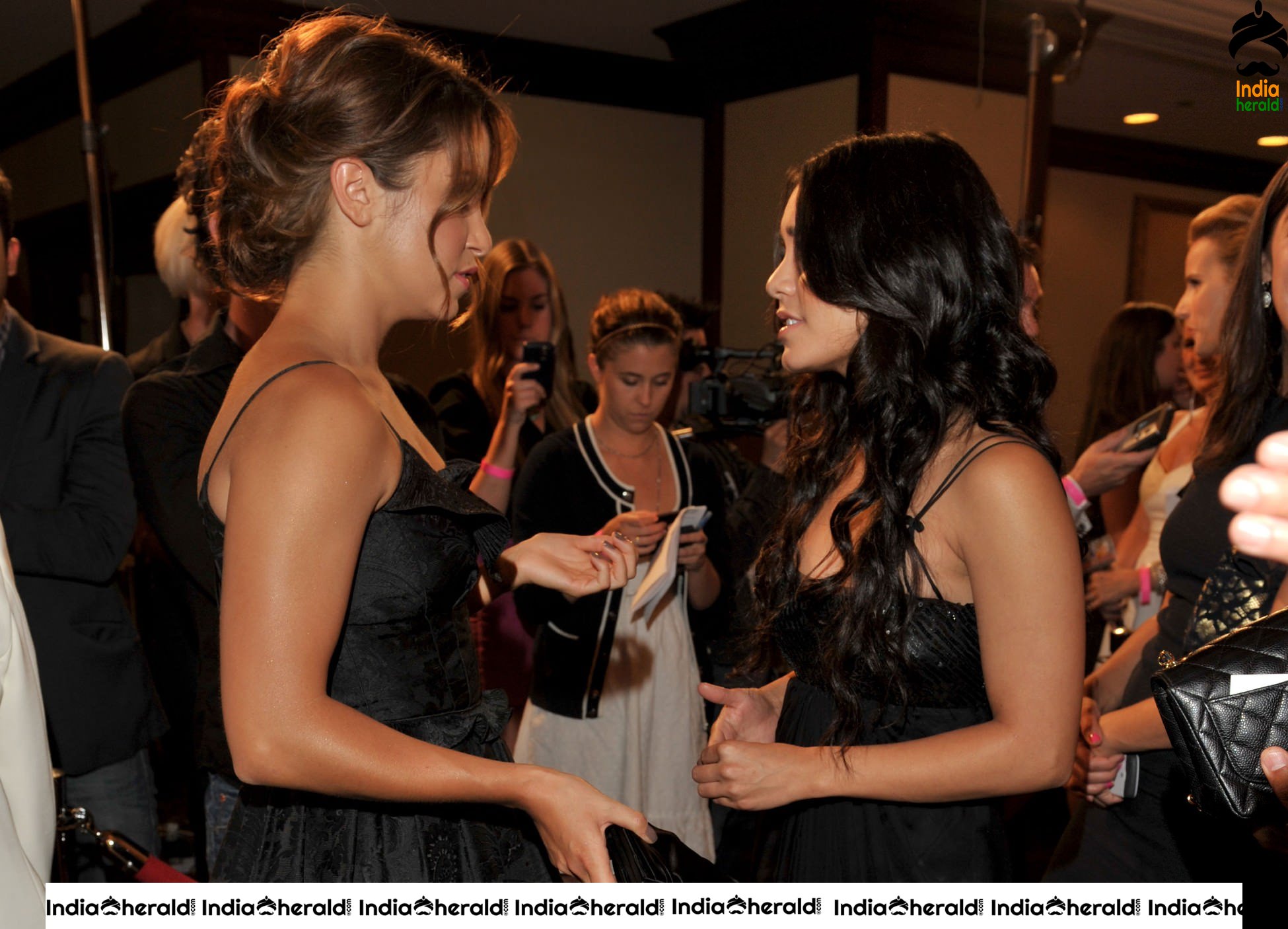 Vanessa Hudgens Looking Cute at Crystal Lucy Awards