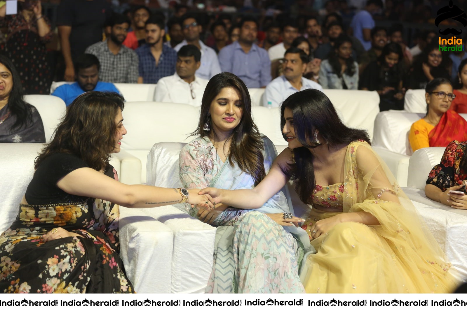 Vani Bhojan with Avantika Mishra and Charmee at MMC Event