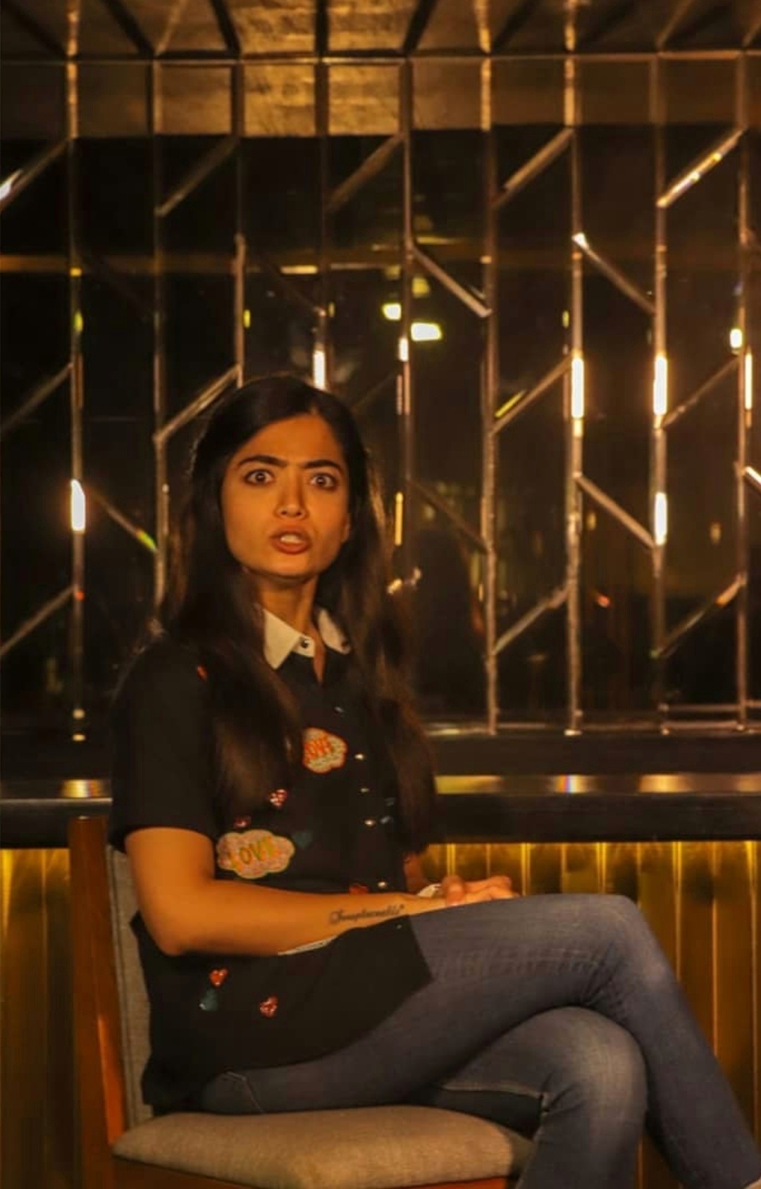 Various Cute Expressions Of Rashmika Mandanna