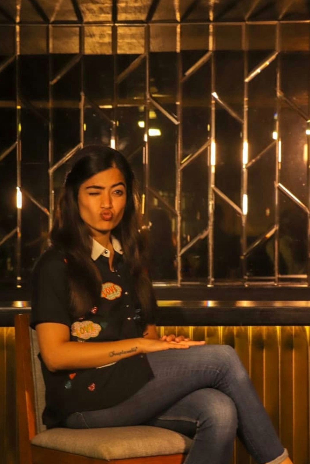 Various Cute Expressions Of Rashmika Mandanna