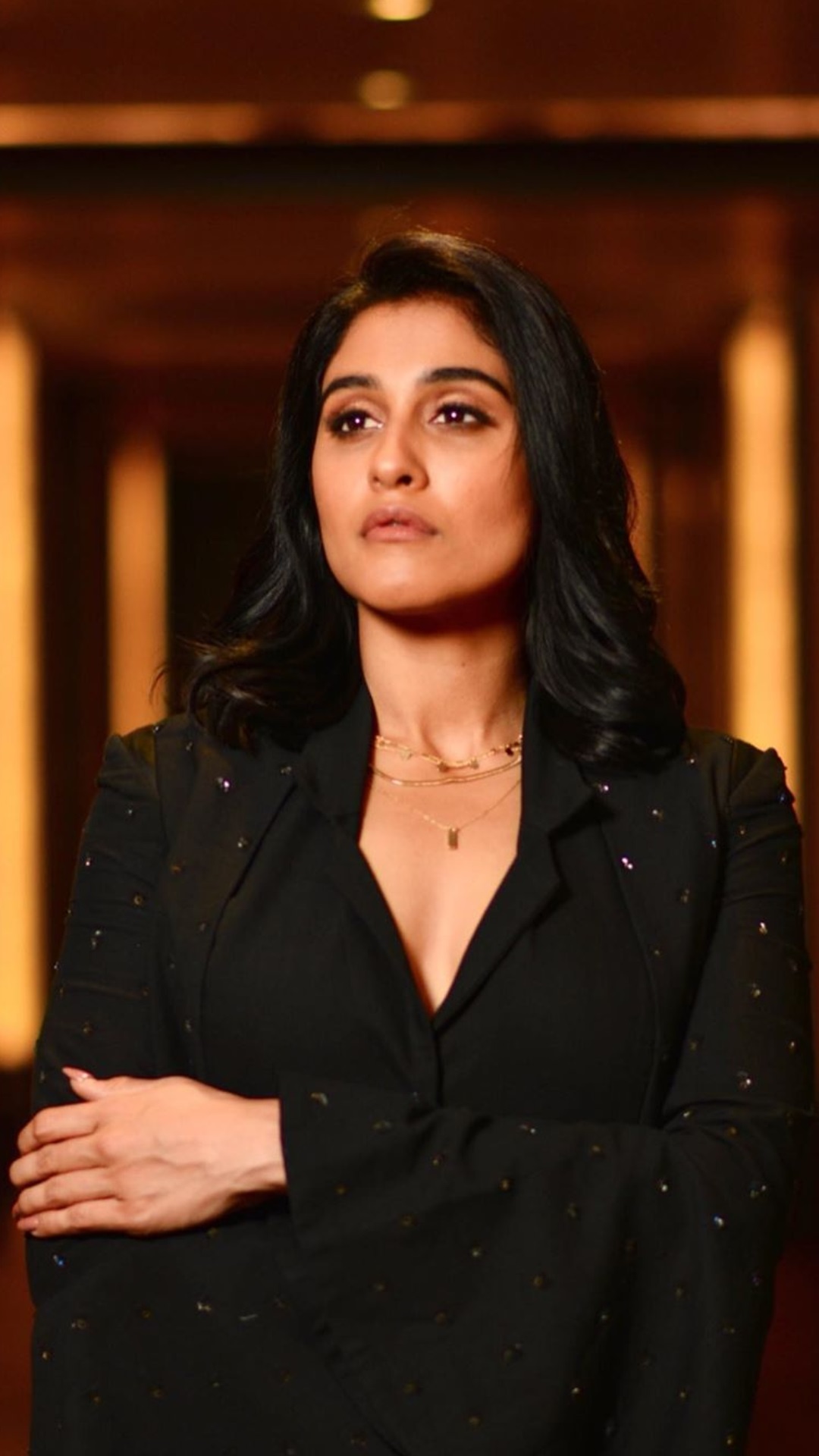 Various Hot Looks Of Regina Cassandra During The Promotions Of Evaru Movie