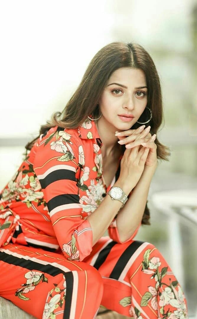 Vedhika Cute Stylish Red Dress Stills