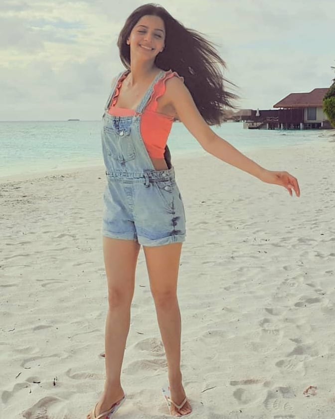 Vedhika Hot In Beach Side Photoshoot