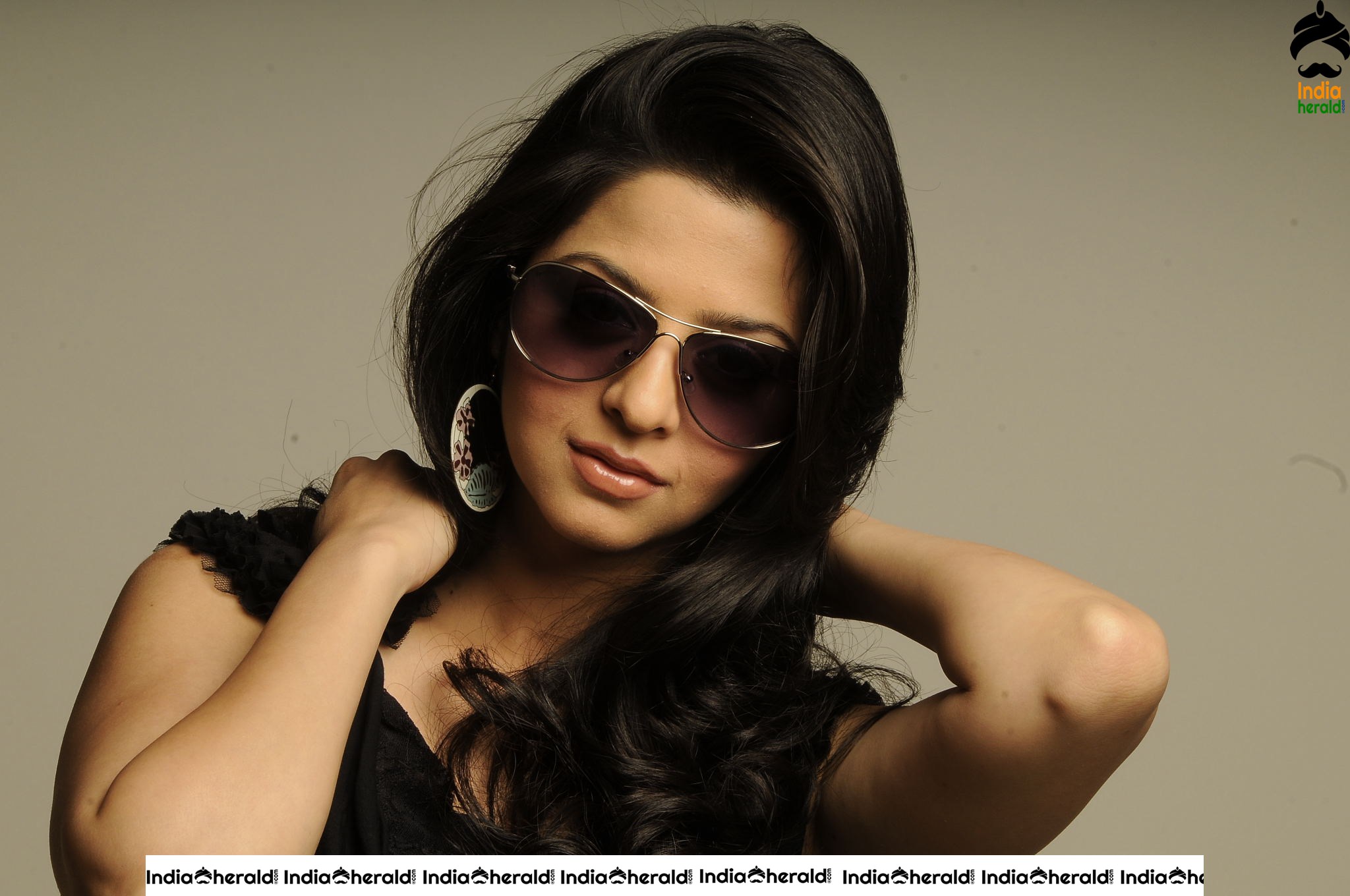 Vedika will blow you down with her Gorgeous Looks in Black Attire