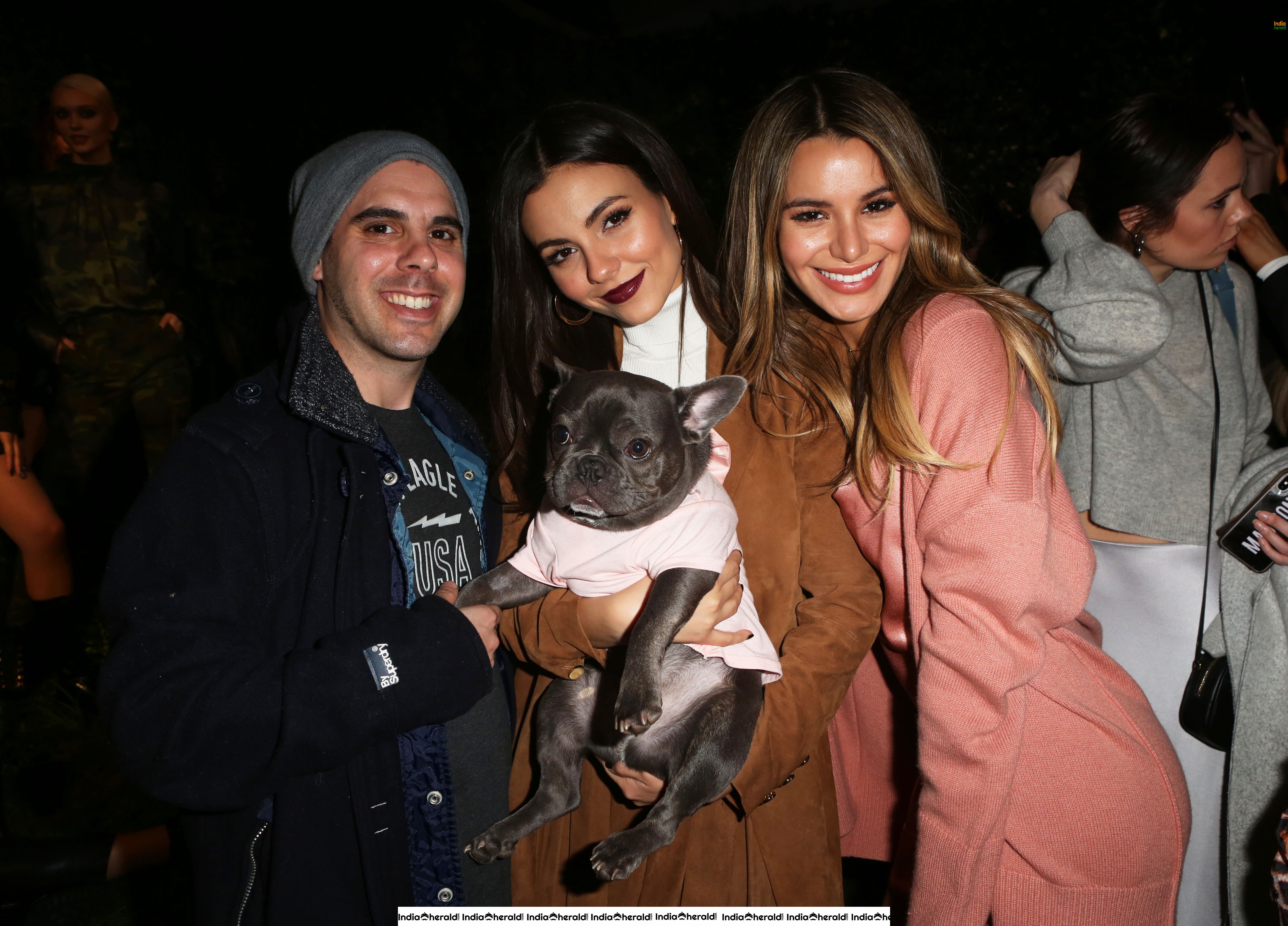 Victoria Justice at Stacey Bendet Fall 2020 Presentation in NYC Set 2