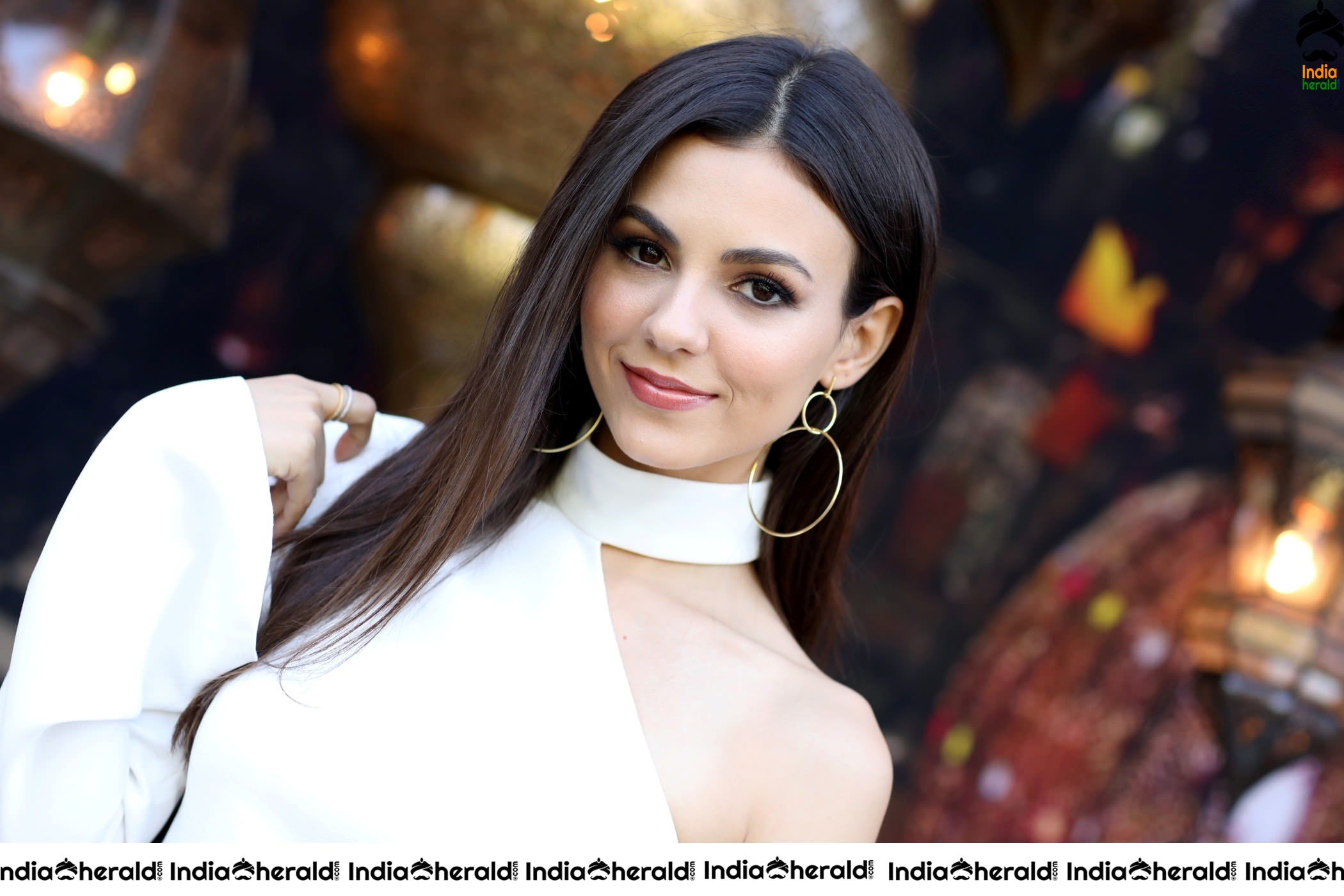Victoria Justice Enjoying Girls Party and she was seen in White Attire Set 2