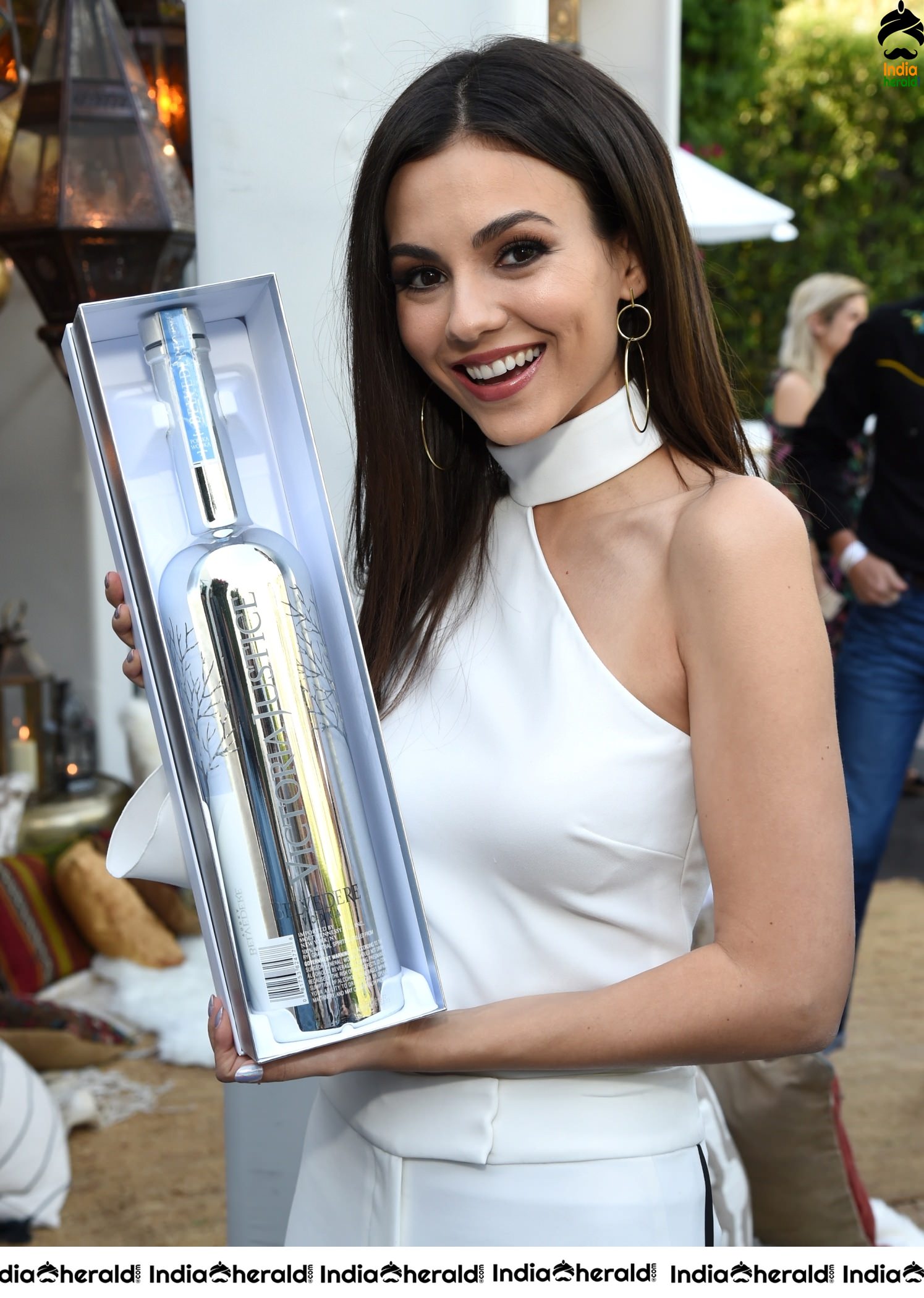 Victoria Justice Enjoying Girls Party and she was seen in White Attire Set 2