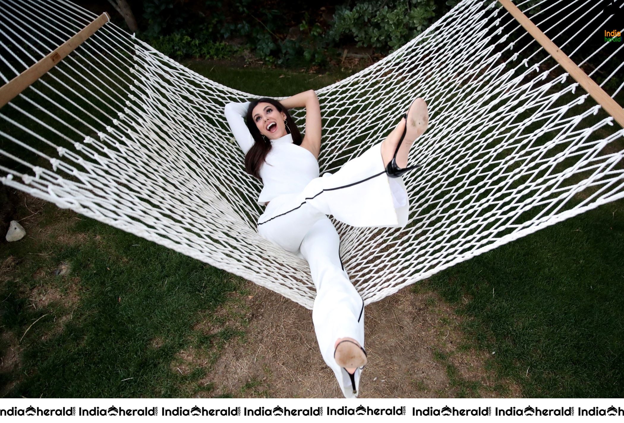 Victoria Justice Enjoying Girls Party and she was seen in White Attire Set 2