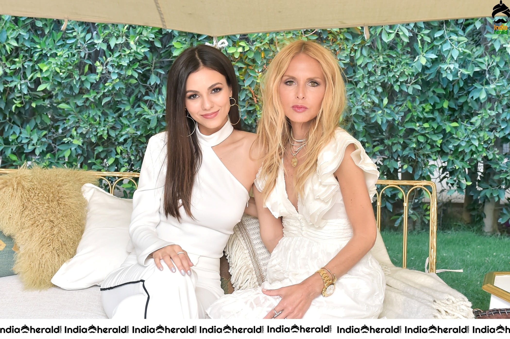Victoria Justice Enjoying Girls Party and she was seen in White Attire Set 2