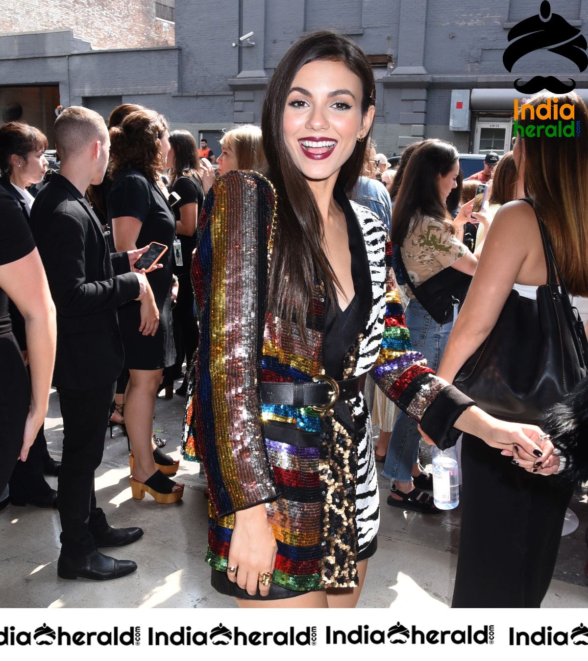 Victoria Justice Hot At Alice Olivia By Stacey Bendet Arrivals During NYFW The Shows Set 4