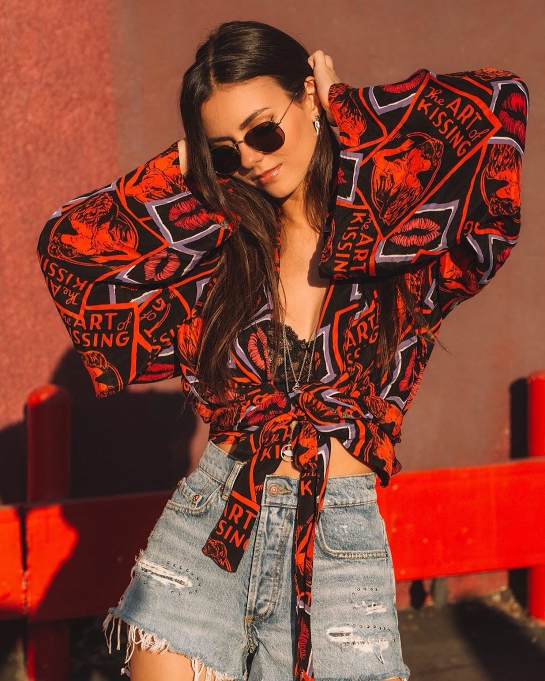 Victoria Justice Latest Hot Cow Girl Stills