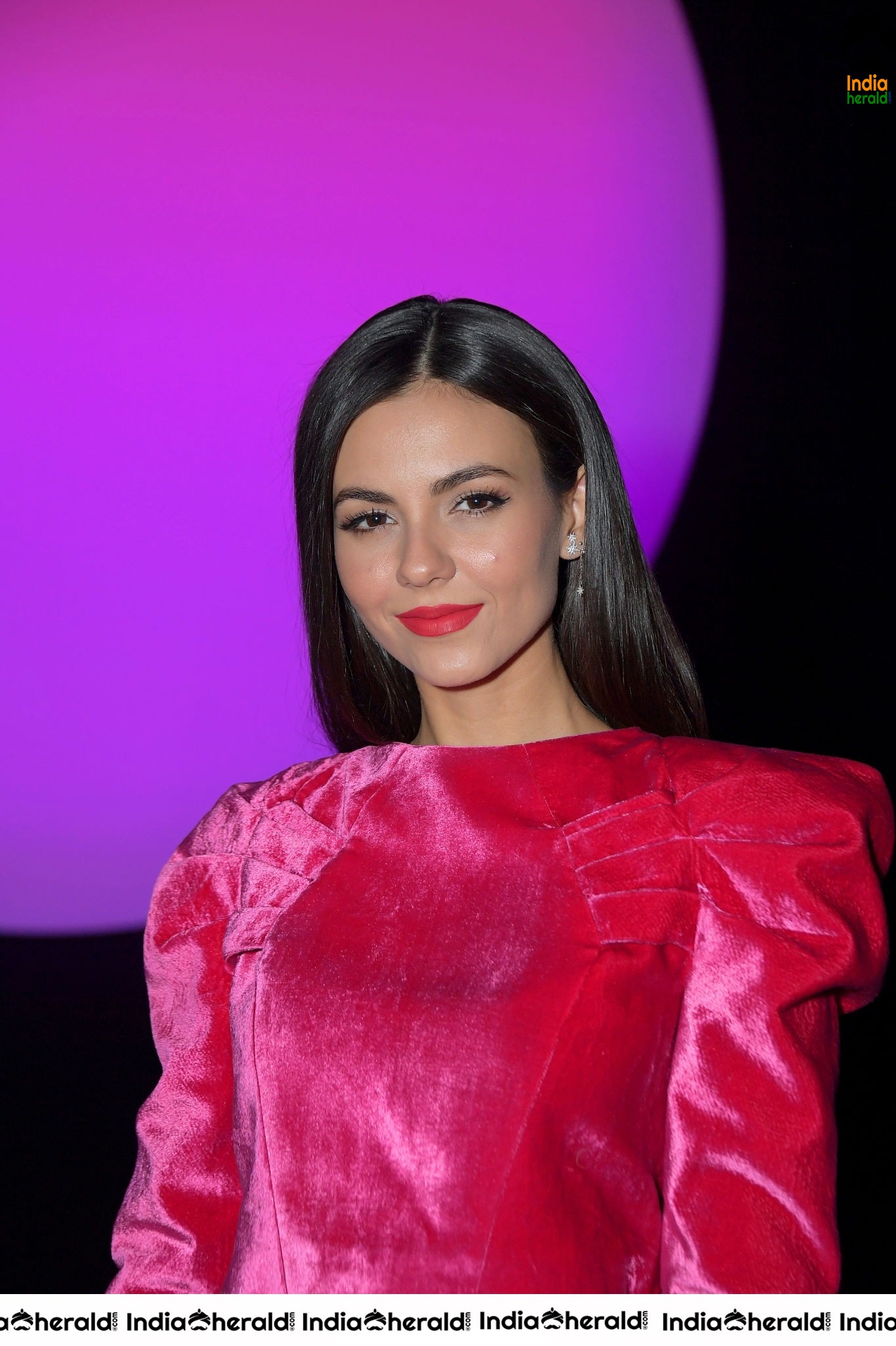 Victoria Justice Sexy Waistline show at Raisavanessa Fashion Show in New York