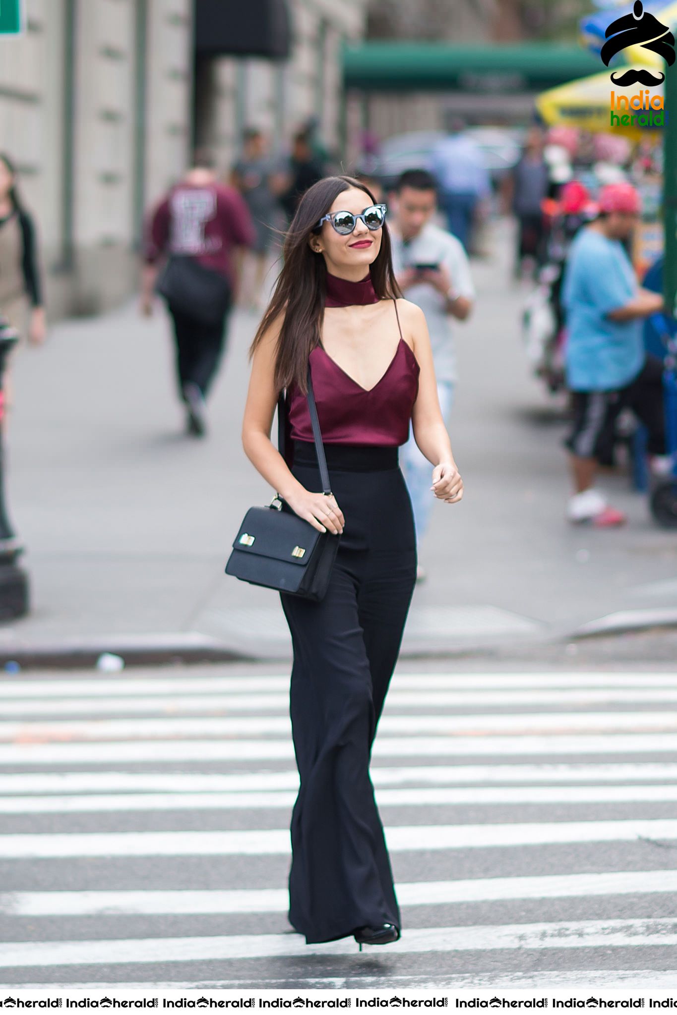 Victoria Justice Stylish and Suave in NYC