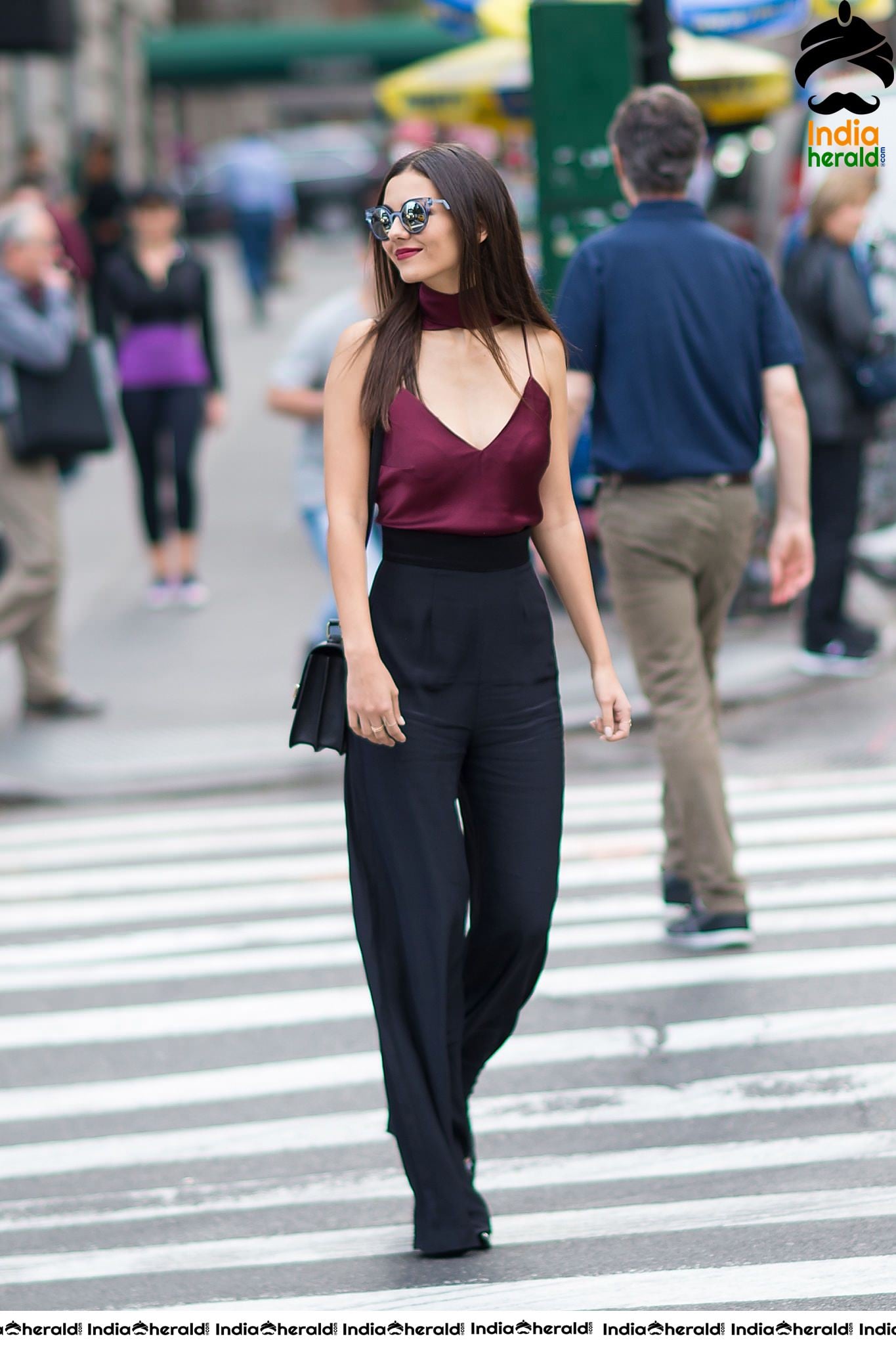 Victoria Justice Stylish and Suave in NYC