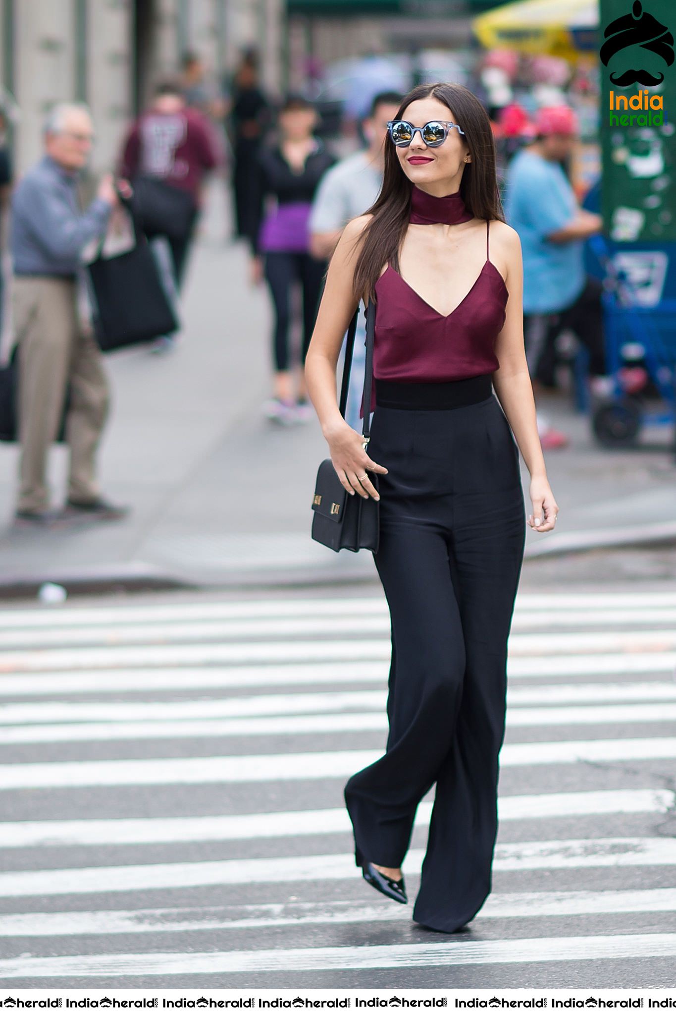 Victoria Justice Stylish and Suave in NYC