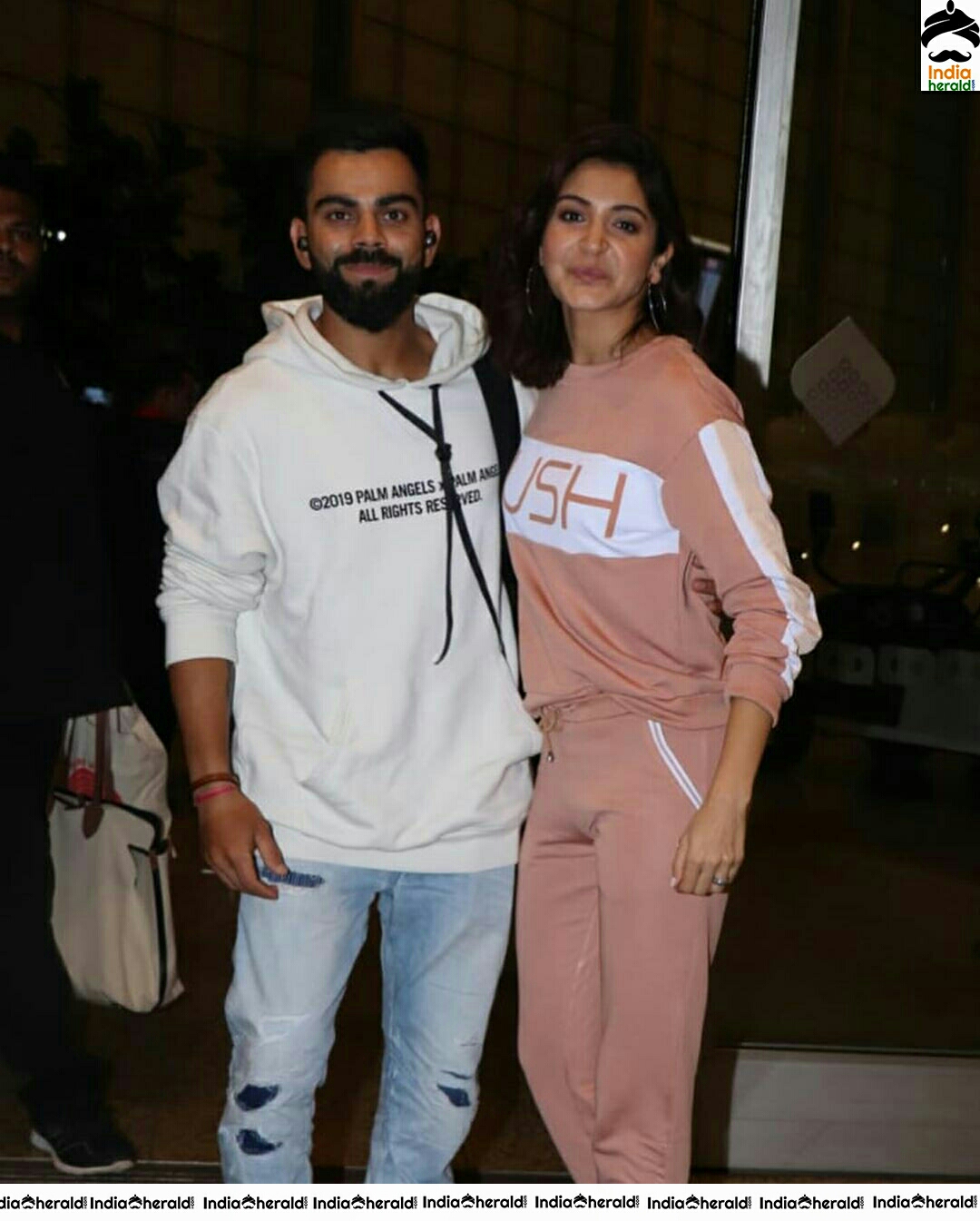 Virushka Spotted Together At Mumbai Airport