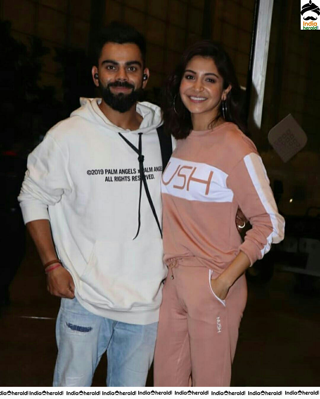 Virushka Spotted Together At Mumbai Airport