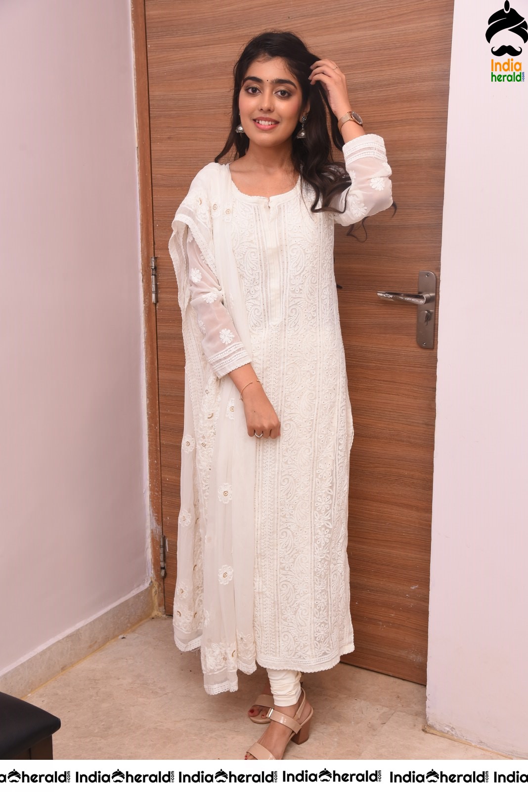 When Gargeyi Yellapragada Looked like an Angel in White Set 1