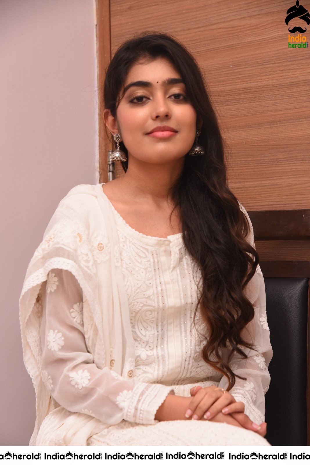 When Gargeyi Yellapragada Looked like an Angel in White Set 1