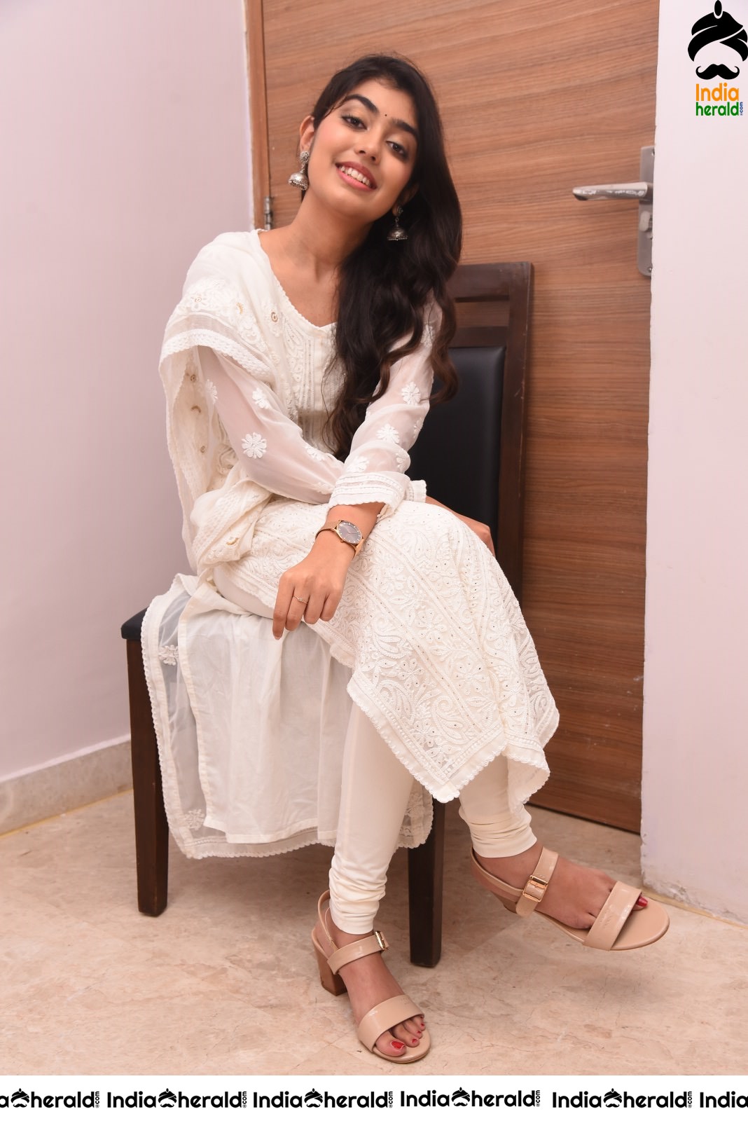 When Gargeyi Yellapragada Looked like an Angel in White Set 1