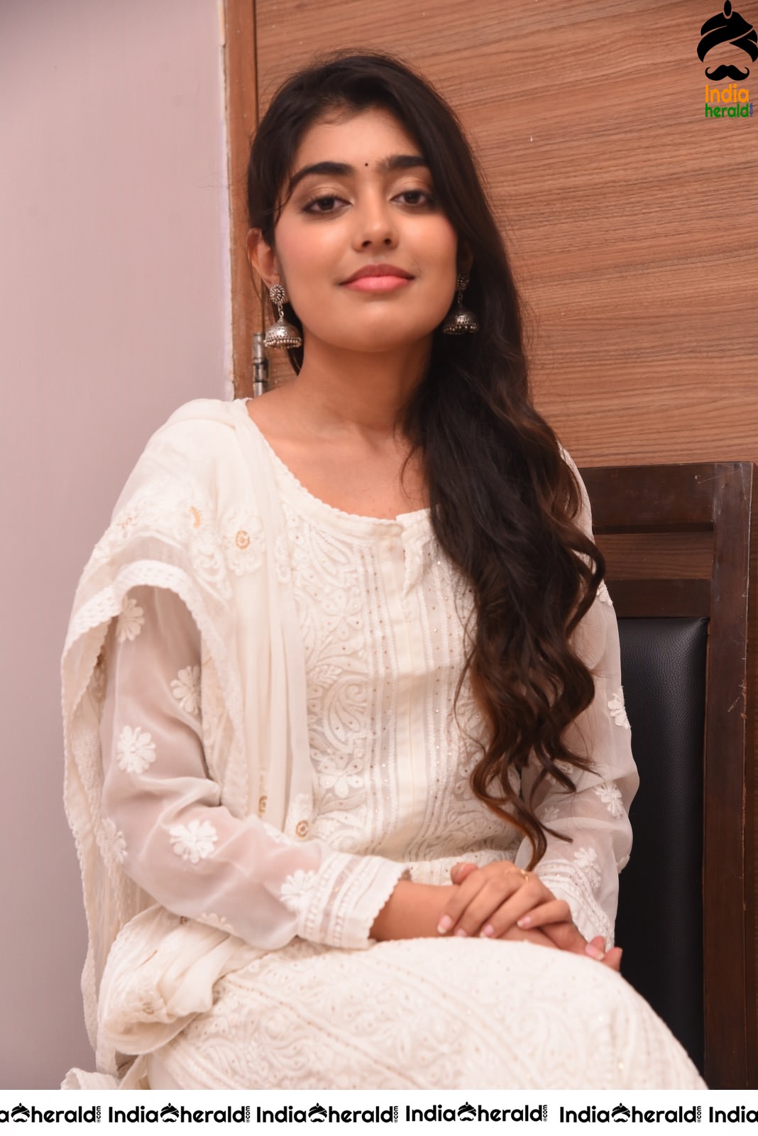 When Gargeyi Yellapragada Looked like an Angel in White Set 1