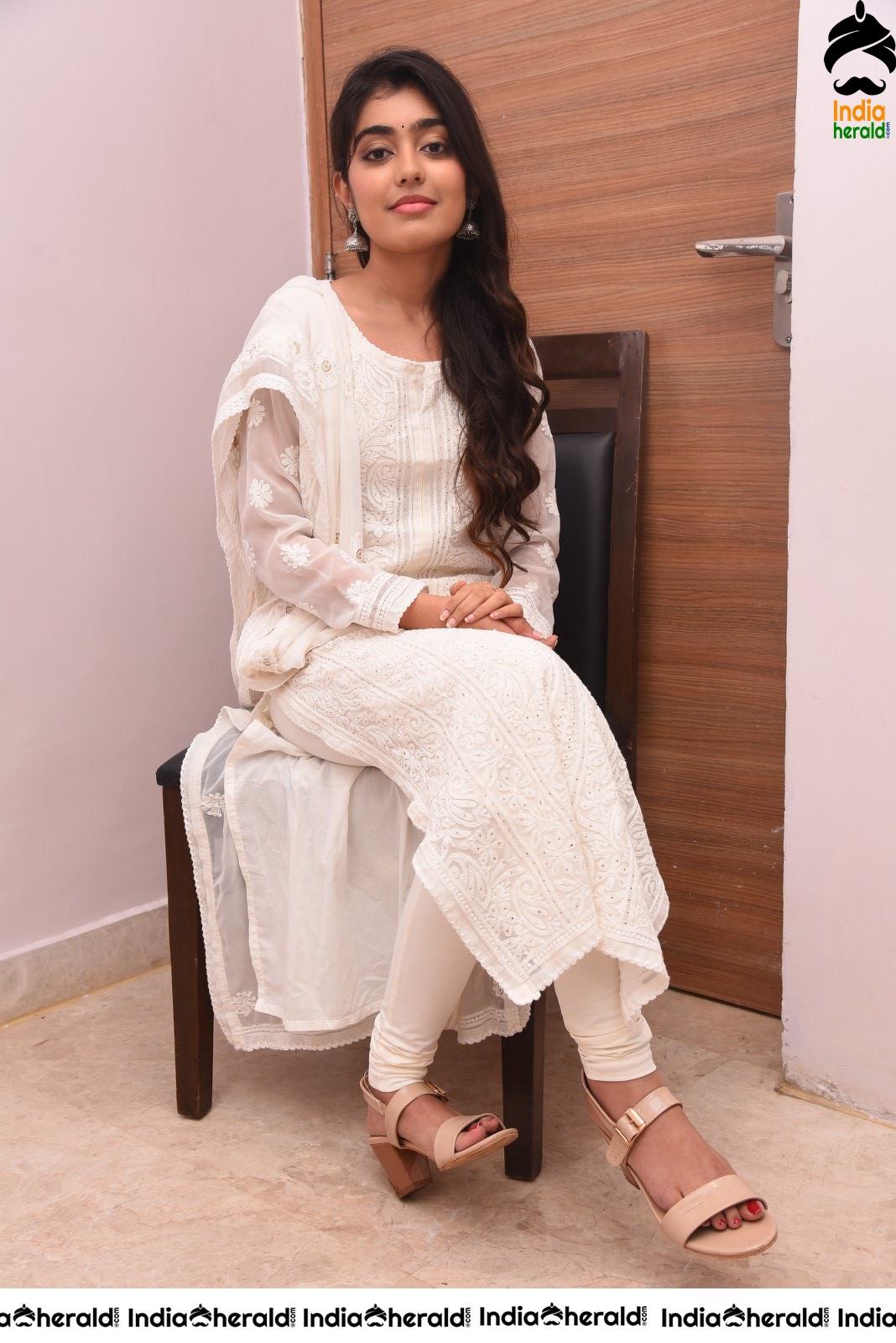 When Gargeyi Yellapragada Looked like an Angel in White Set 1