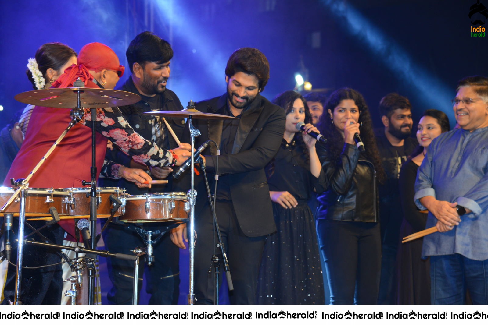 When Pooja Hegde started playing drums along with Sivamani Set 2