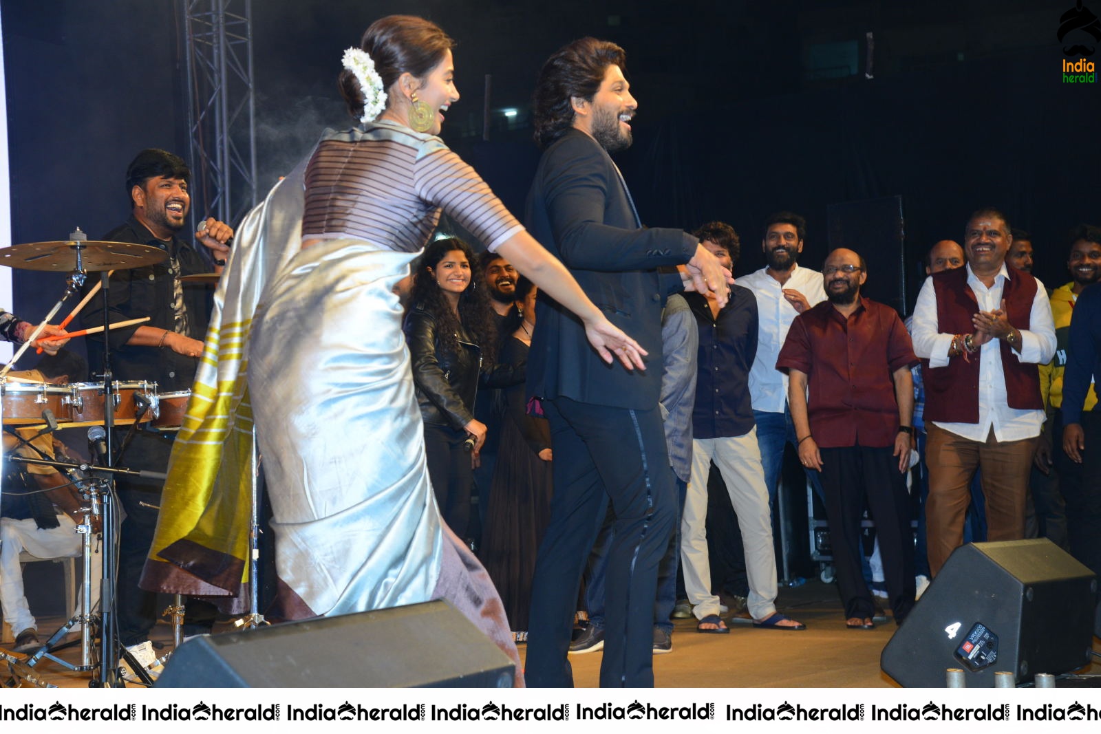When Pooja Hegde started playing drums along with Sivamani Set 3