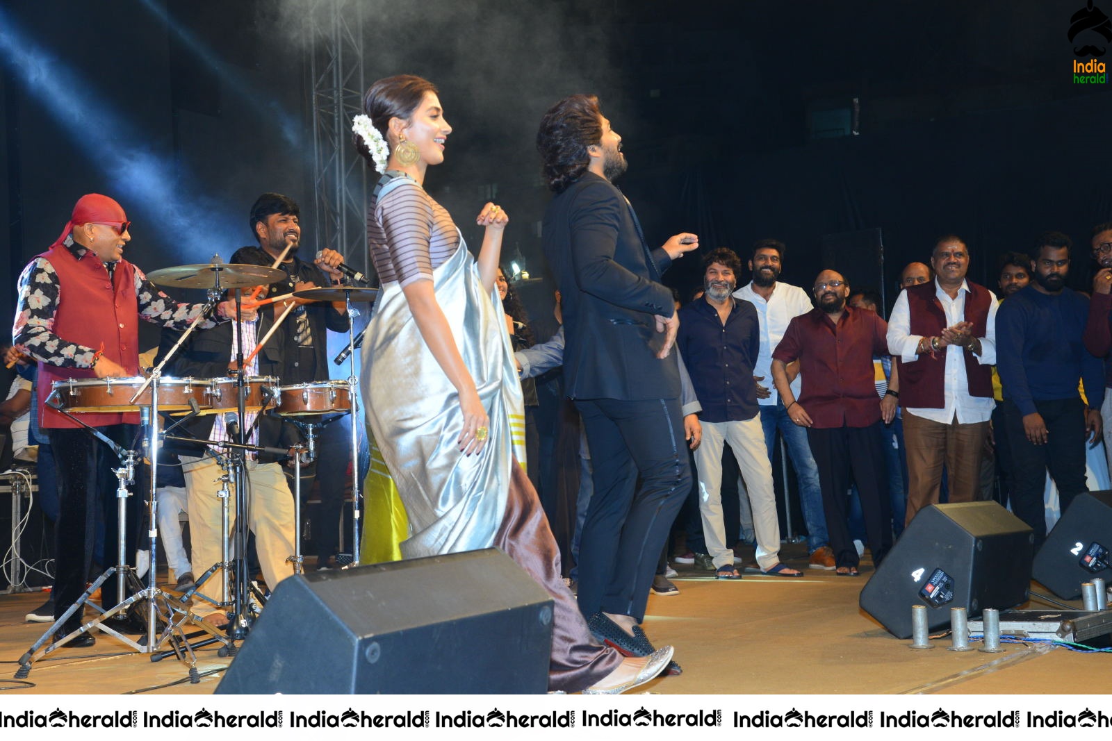 When Pooja Hegde started playing drums along with Sivamani Set 3