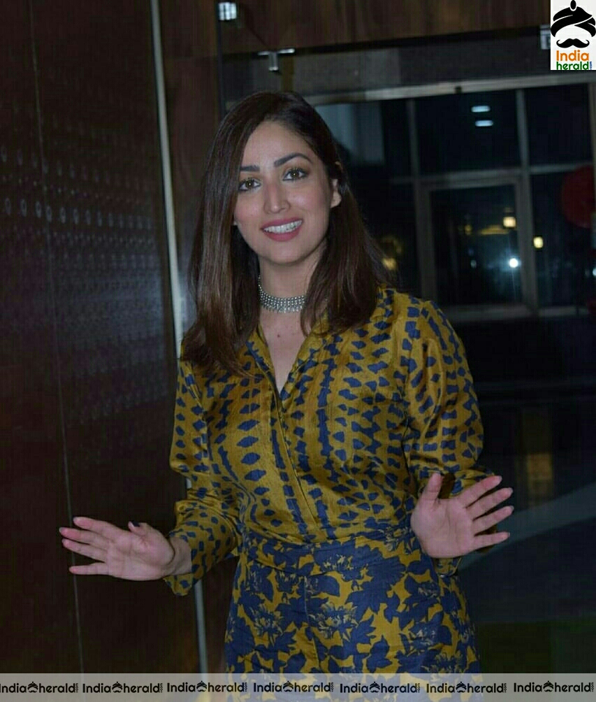 Yami Gautam is all smiles and happy