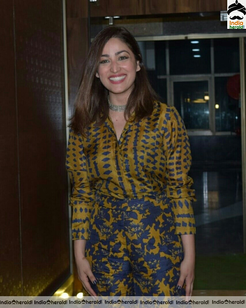 Yami Gautam is all smiles and happy