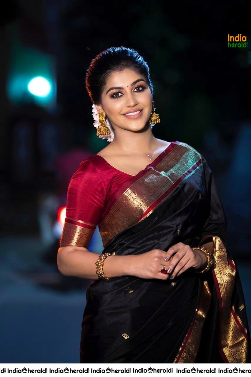 Yashika Aannand Latest Photos in Saree