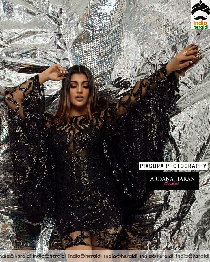 Yashika Ananand latest Black Photoshoot