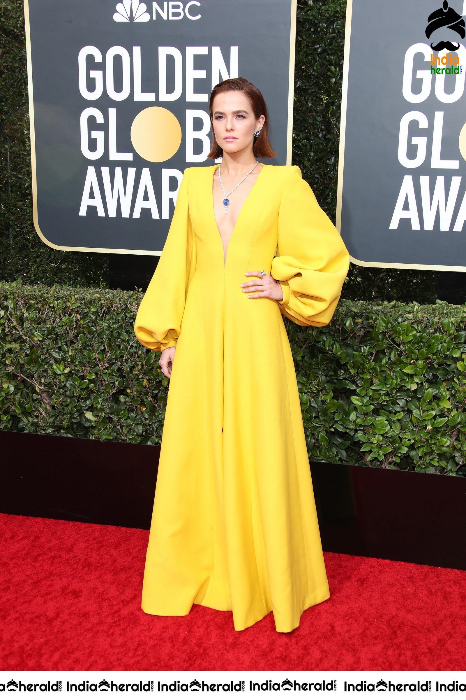 Zoey Deutch at 77th Annual Golden Globe Awards in Beverly Hills Set 1