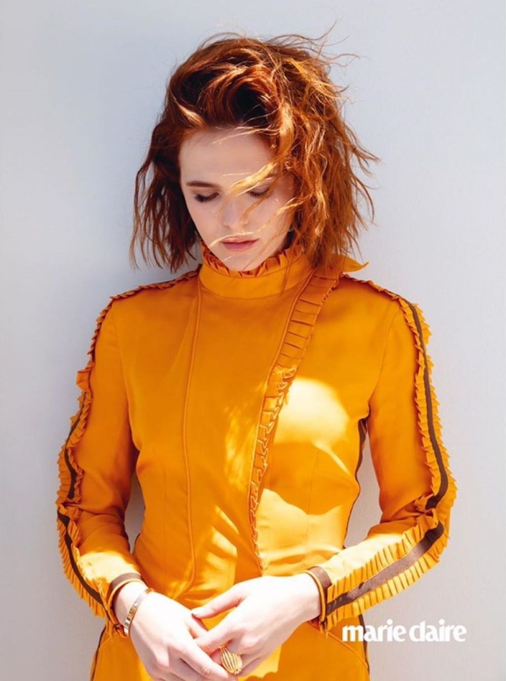 Zoey Deutch Boses For Marie Claire Malaysia August 2019 Issue