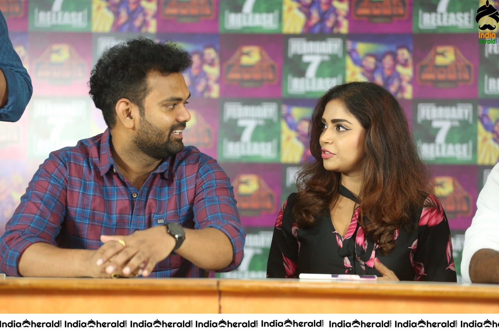 3 Monkeys Movie Press Meet Stills Set 1