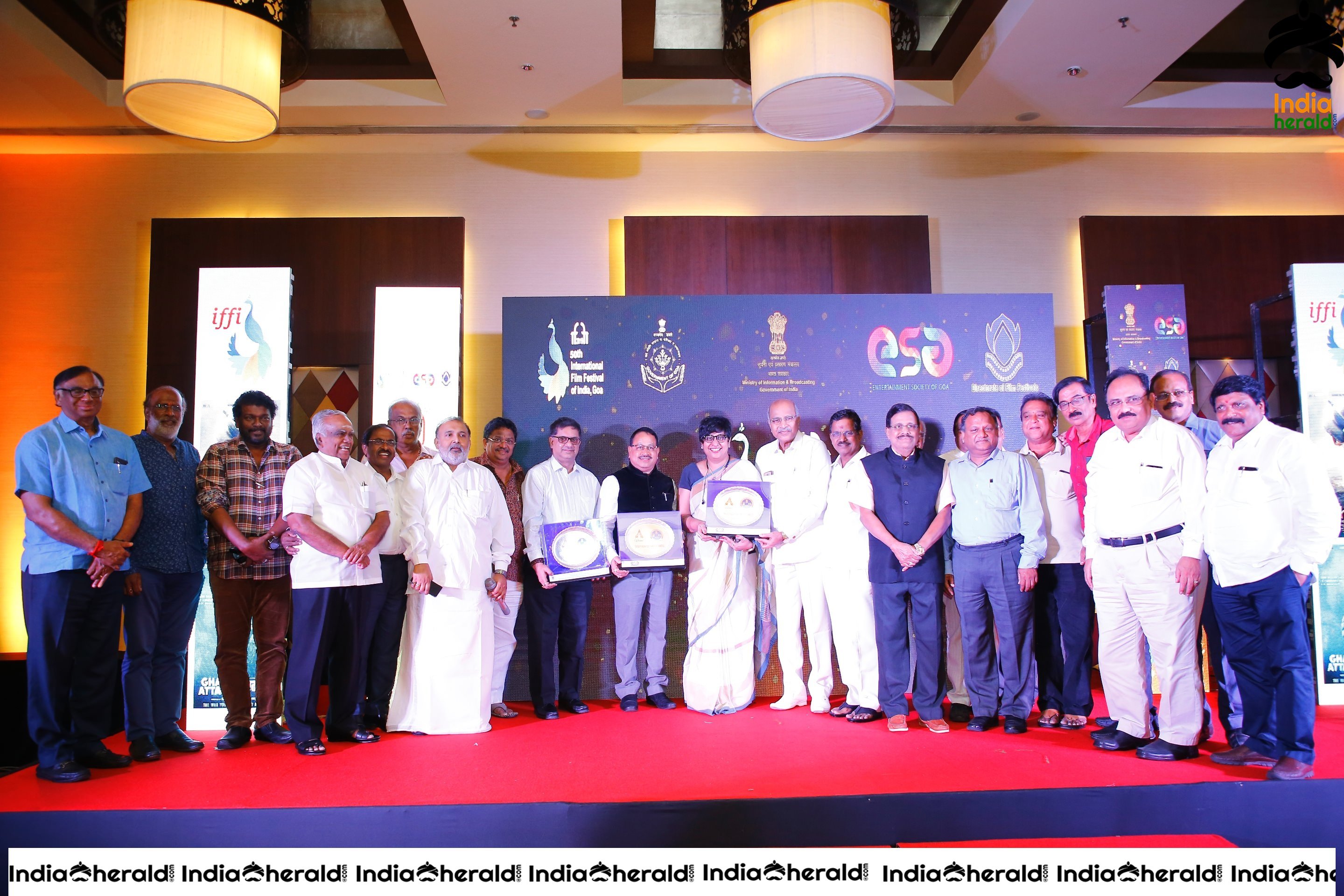 50th IFFI International Film Festival Of India Press Meet Stills Set 2