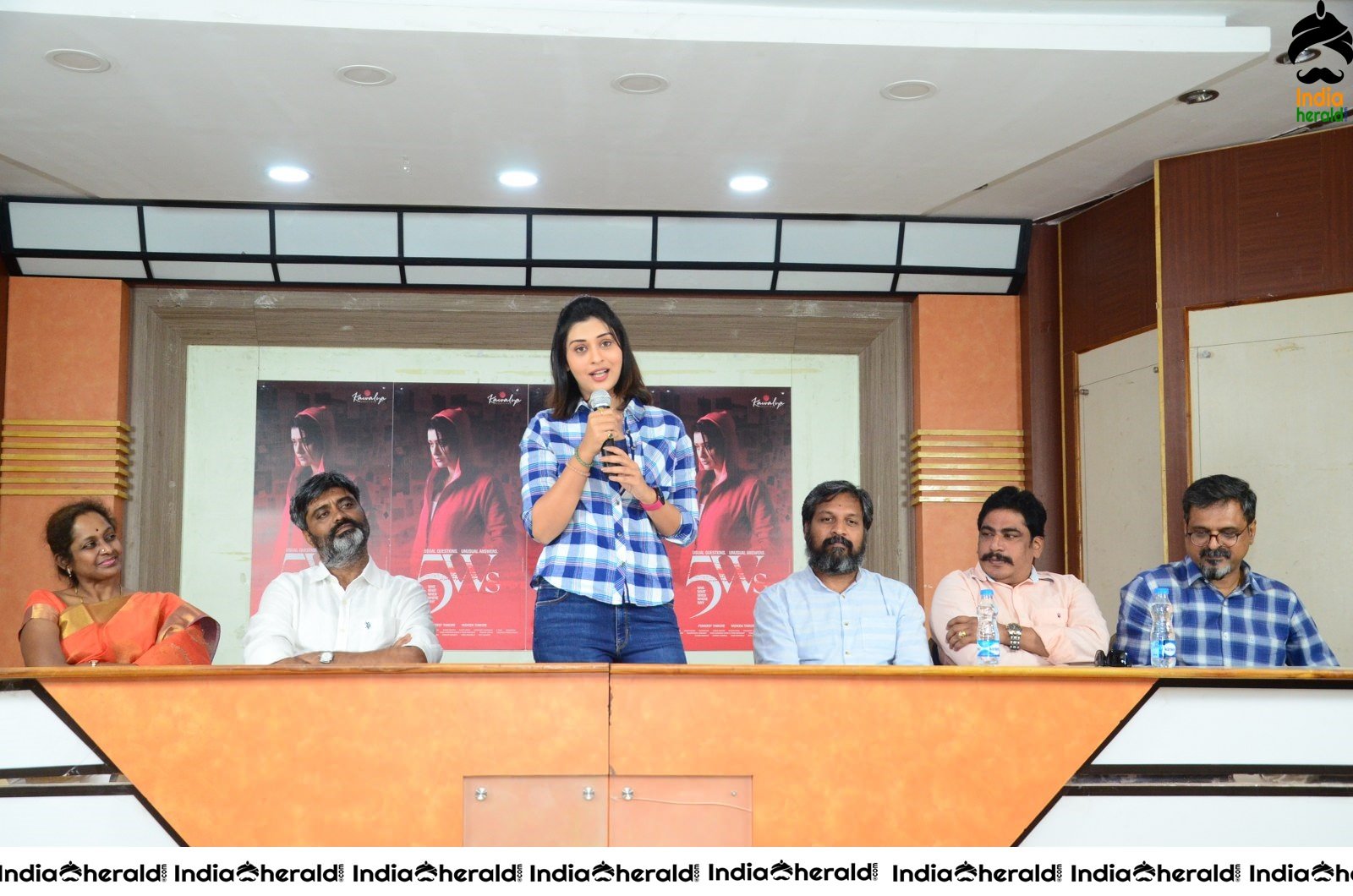 5WS Payal Rajput new Movie First Look and Title announcement Photos Set 2