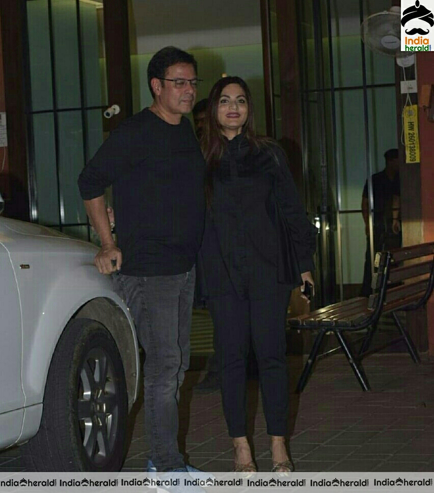 Aayush Sharma And Arpita Khan Wedding Anniversary Party At Bandra Set 3